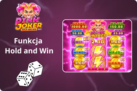 Pink Joker - Funkcja Hold and Win